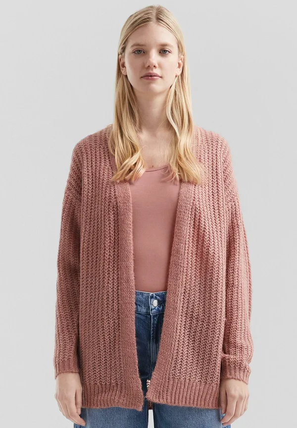 Strickjacke - altrosa