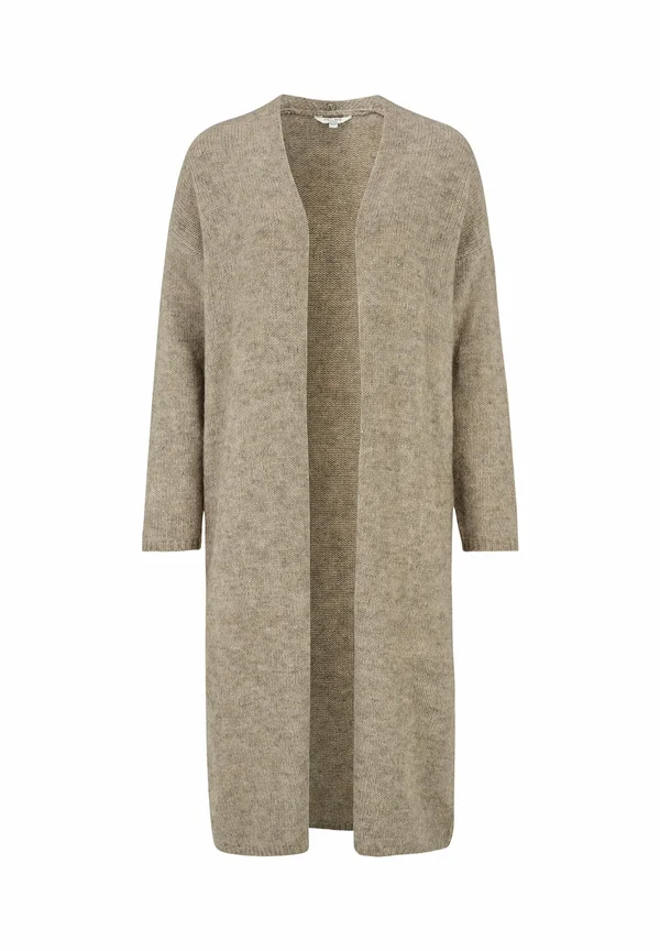 Strickjacke - beige melange