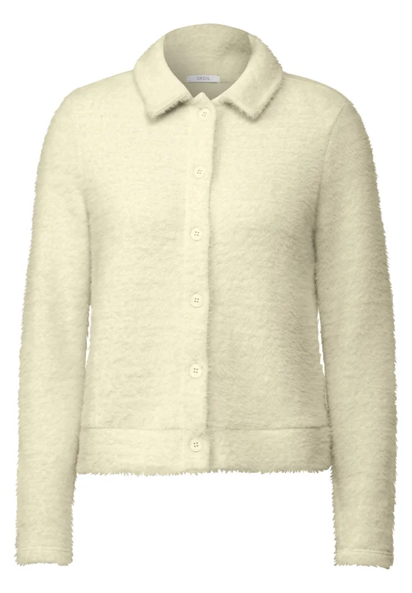 Strickjacke - beige