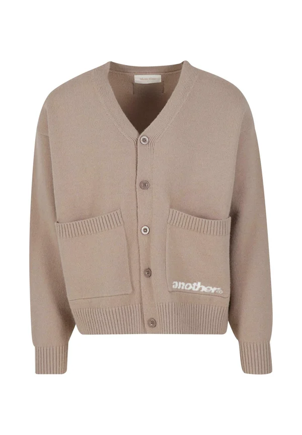 Strickjacke - beige