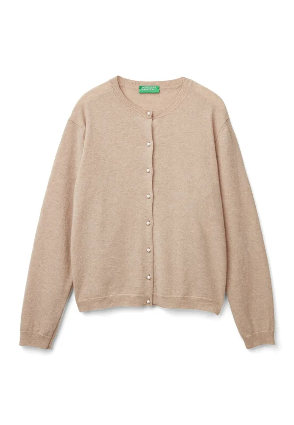 Strickjacke - beige
