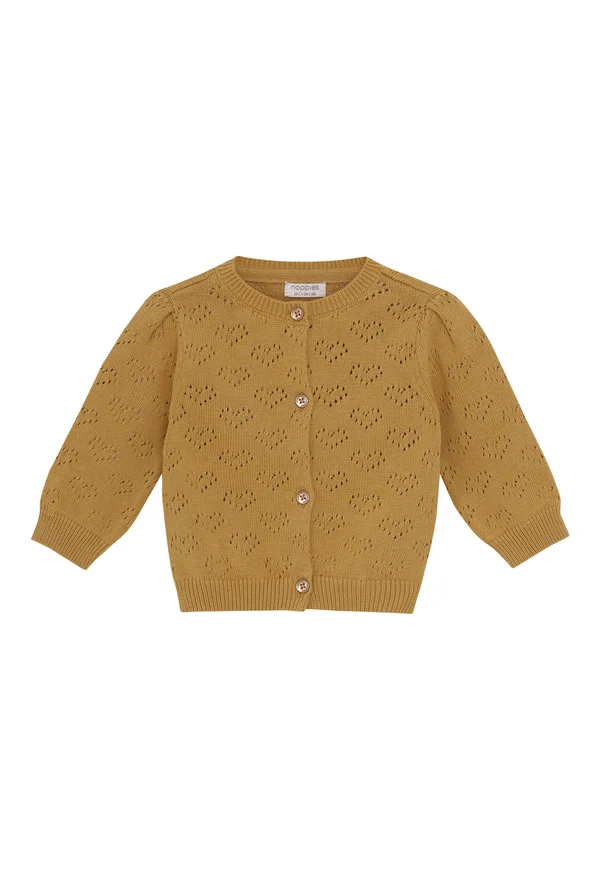 Strickjacke - biscuit