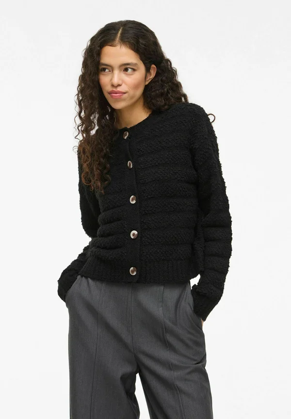 Strickjacke - black beauty