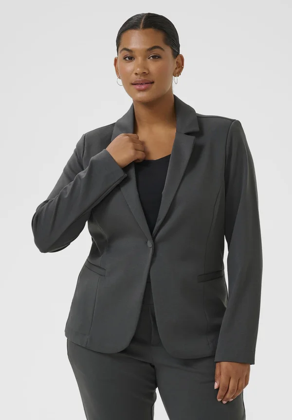 Strickjacke - black oyster