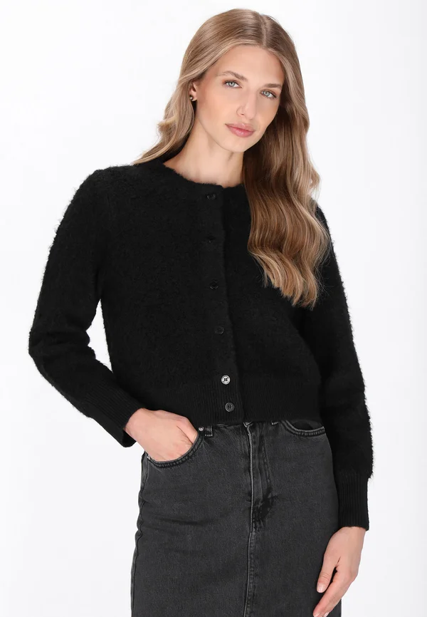 Strickjacke - black