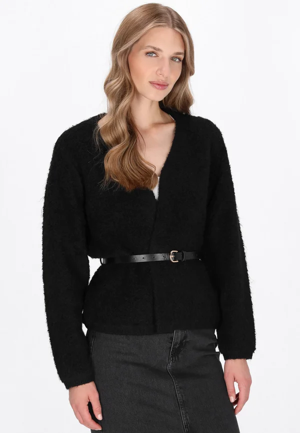 Strickjacke - black
