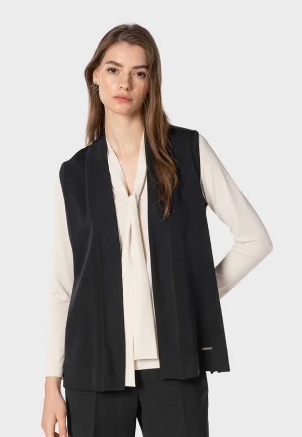 Strickjacke - black