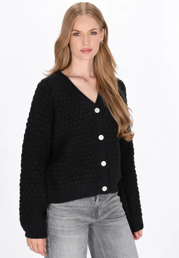 Strickjacke - black