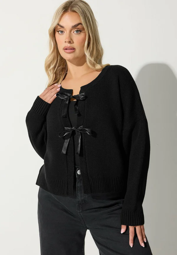 Strickjacke - black