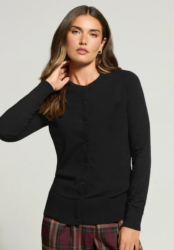Strickjacke - black
