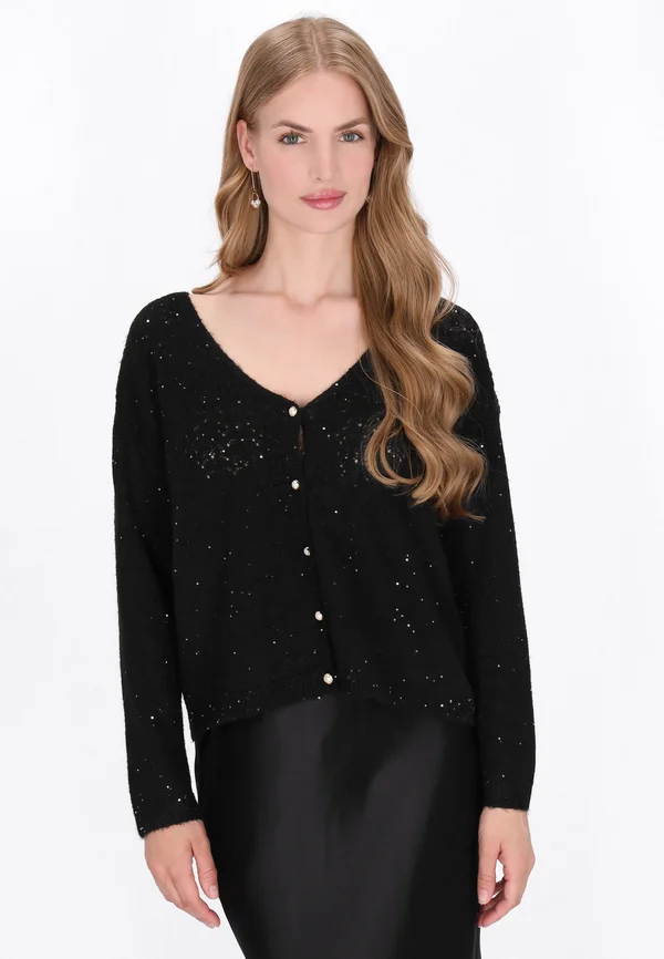 Strickjacke - black