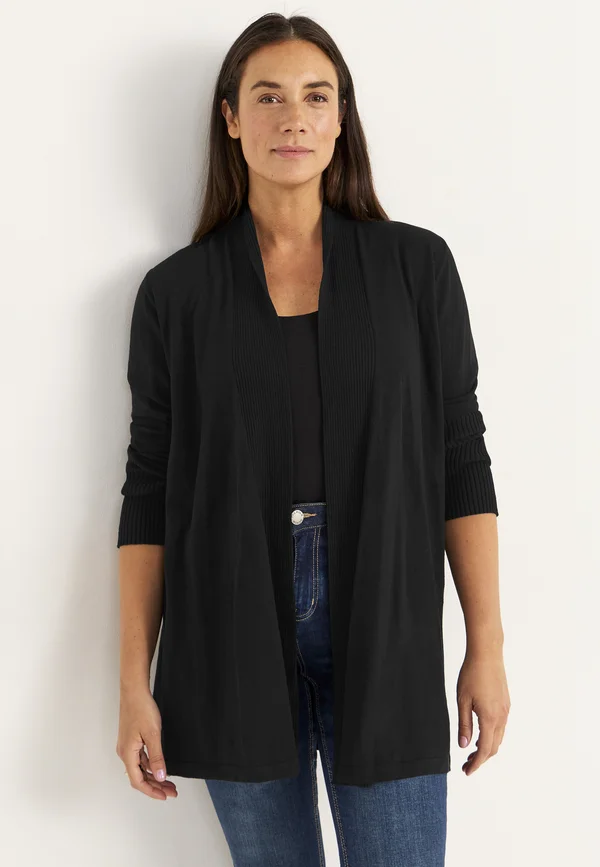 Strickjacke - black
