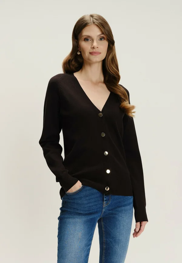 Strickjacke - black
