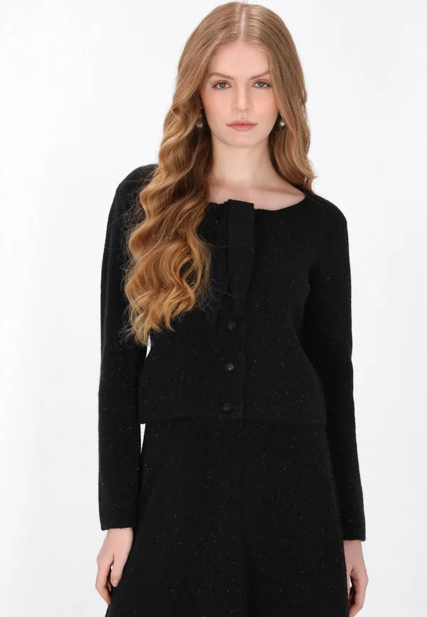 Strickjacke - black