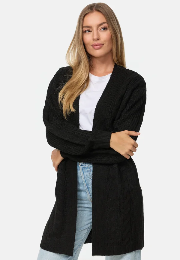 Strickjacke - black