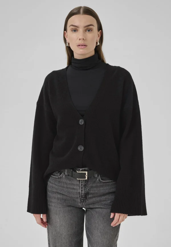 Strickjacke - black