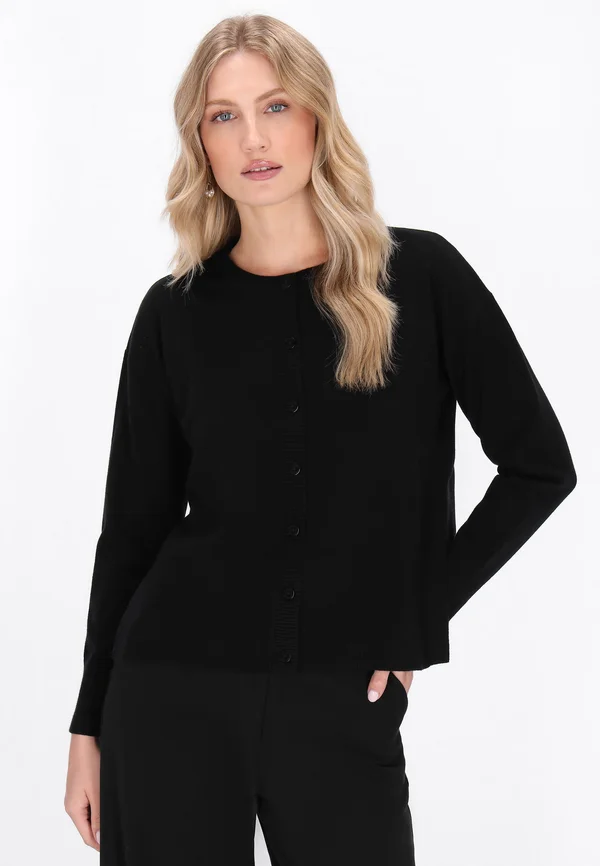 Strickjacke - black