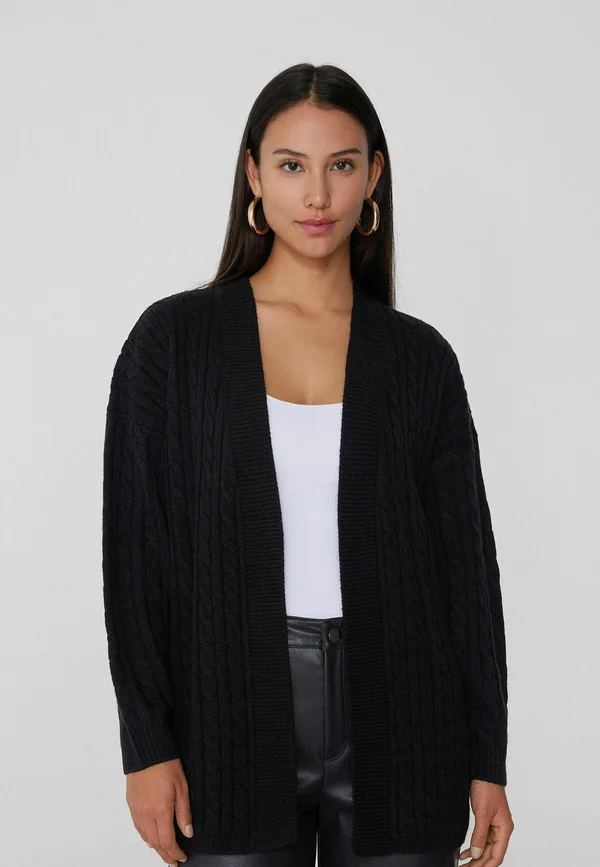 Strickjacke - black
