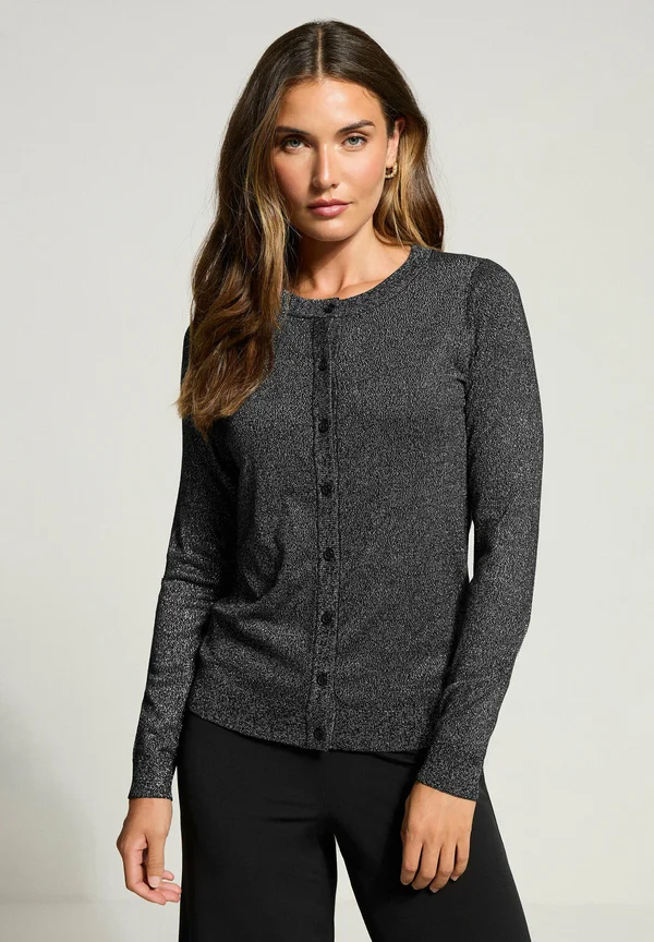 Strickjacke - black
