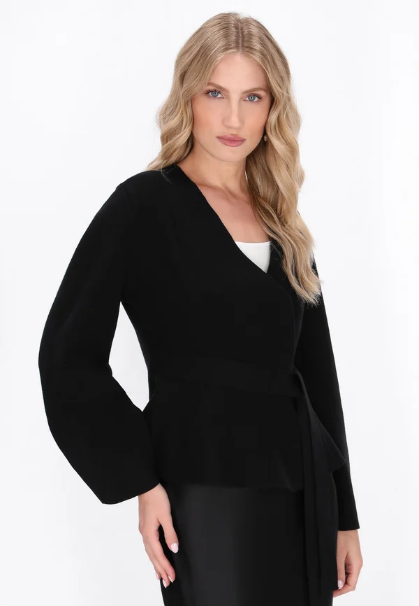 Strickjacke - black