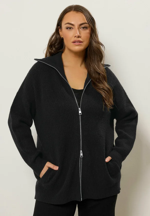 Strickjacke - black