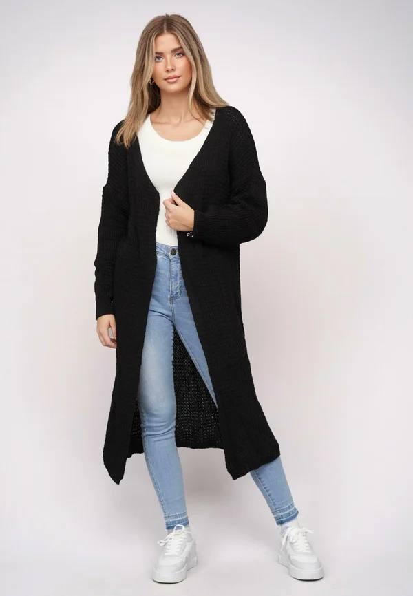 Strickjacke - black