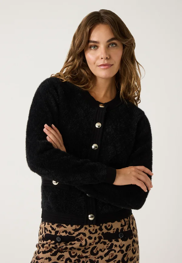 Strickjacke - black