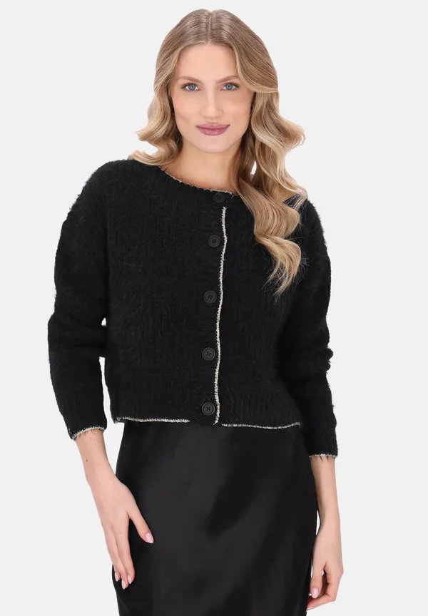 Strickjacke - black