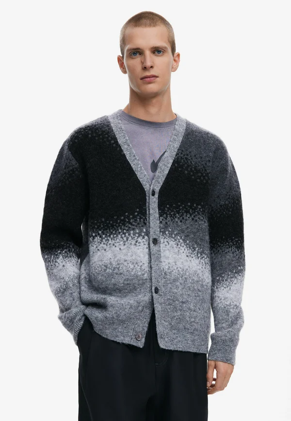 Strickjacke - black