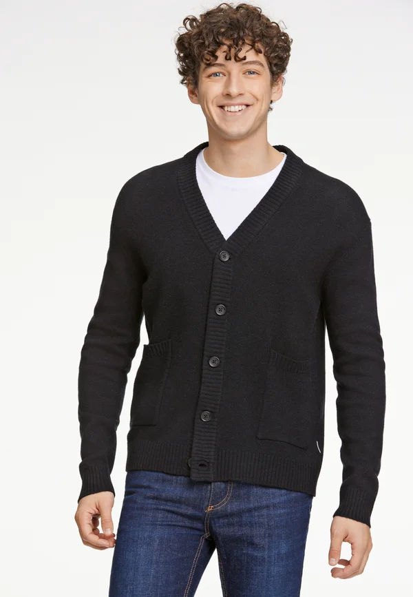 Strickjacke - black