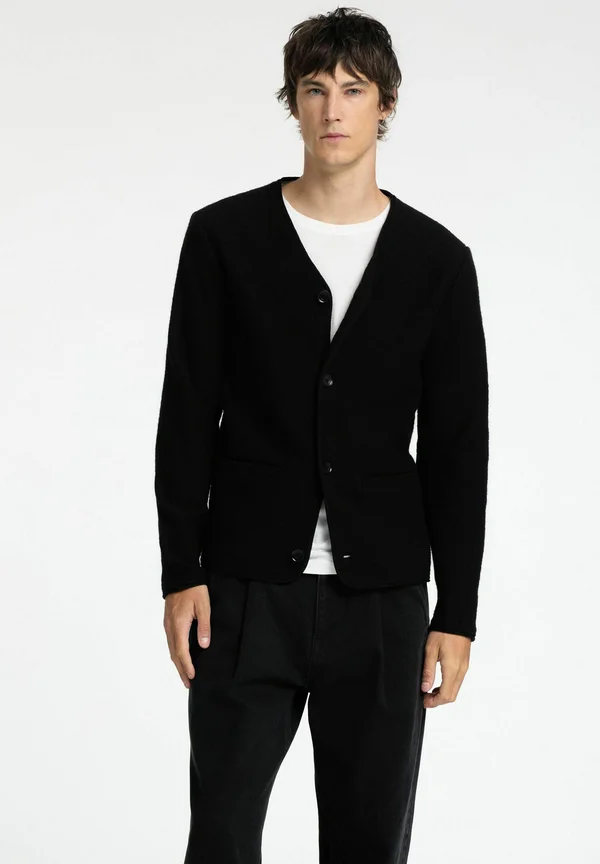 Strickjacke - black