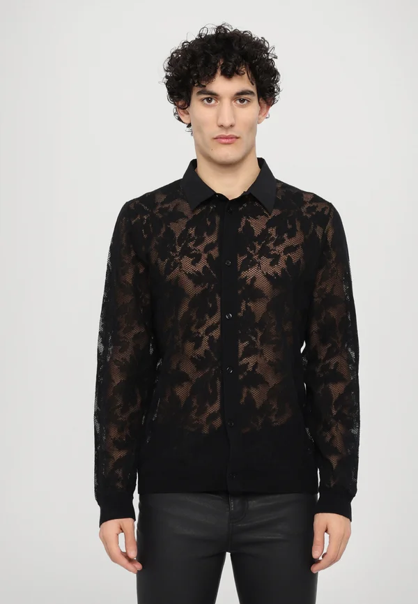 Strickjacke - black
