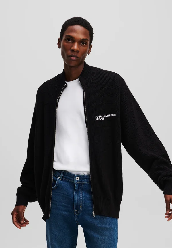 Strickjacke - black