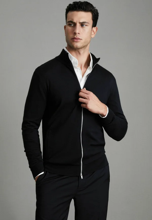 Strickjacke - black