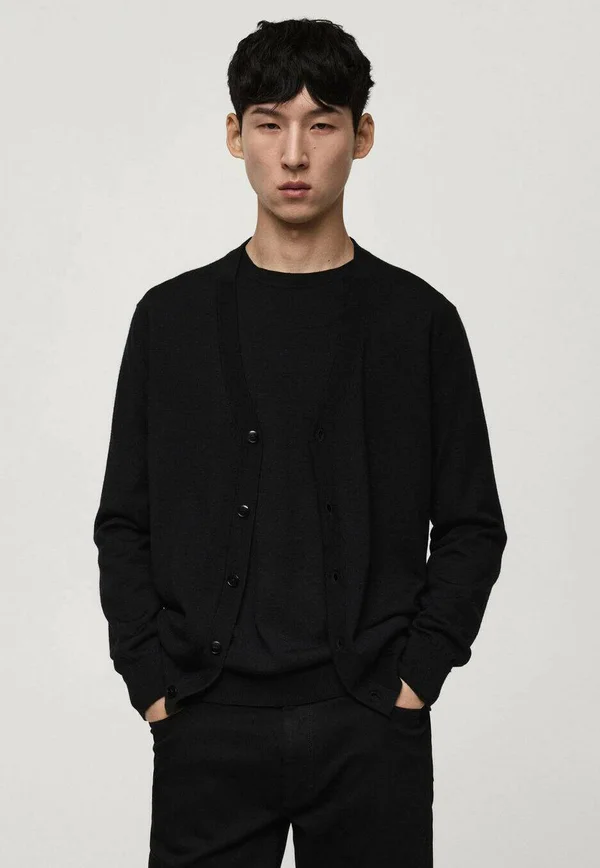 Strickjacke - black