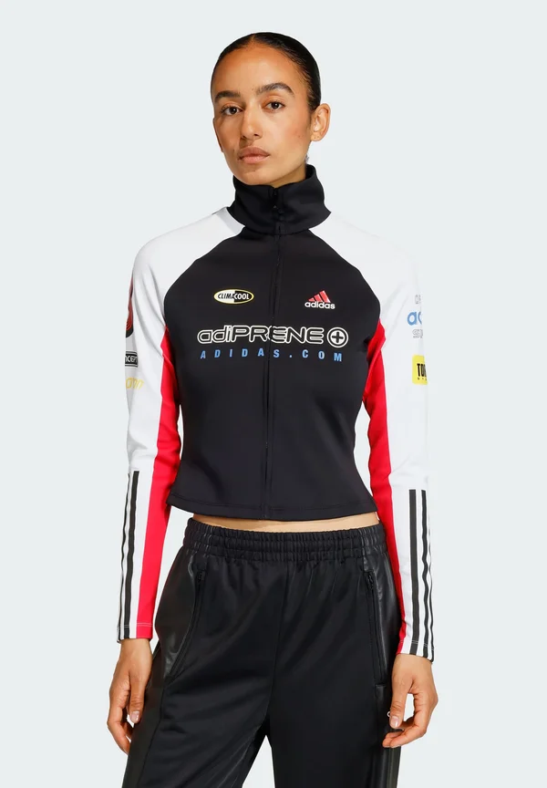 Strickjacke - black/white