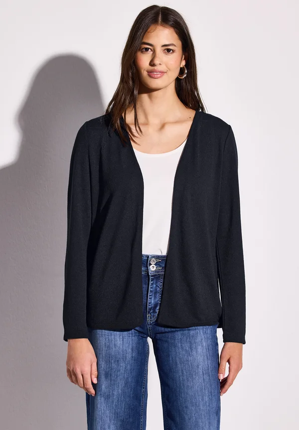 Strickjacke - blau