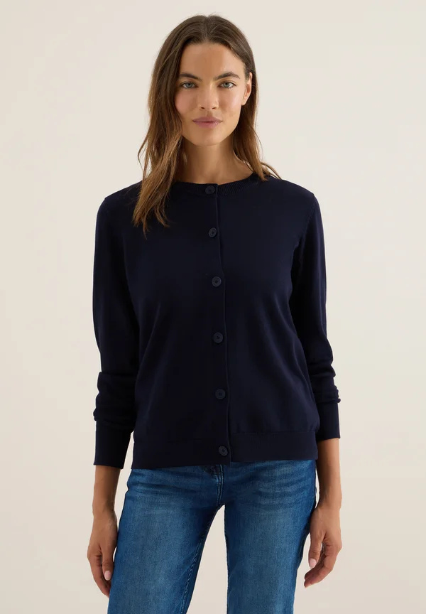 Strickjacke - blau