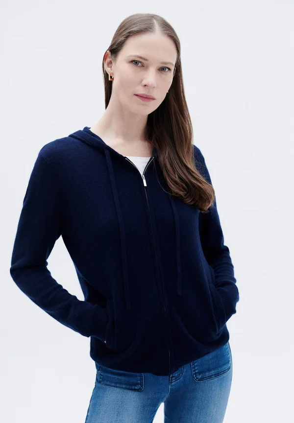 Strickjacke - bleu marine