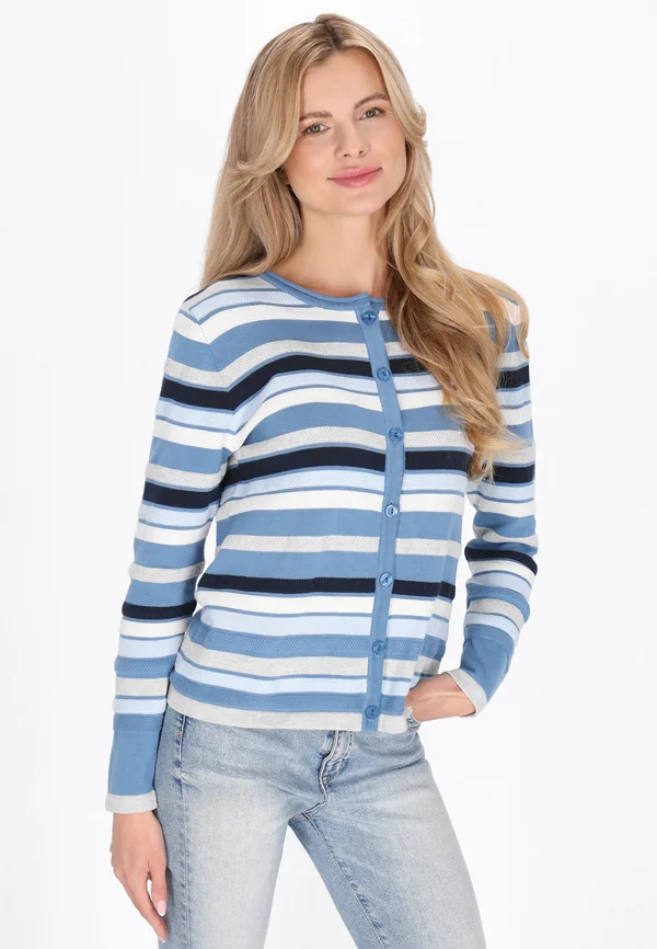 Strickjacke - blue multicolor