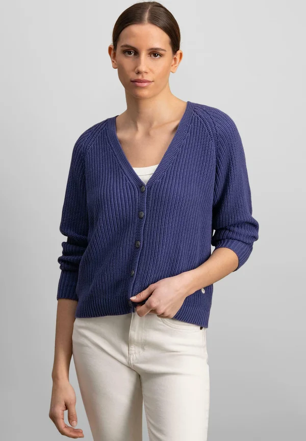 Strickjacke - blue purple