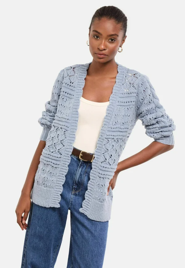 Strickjacke - blue