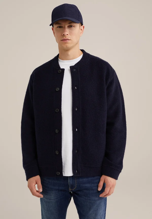 Strickjacke - blue