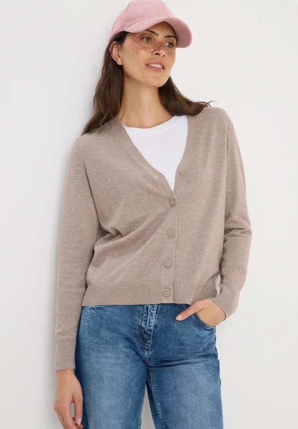 Strickjacke - braun