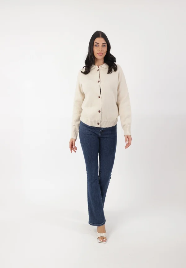 Strickjacke - braun