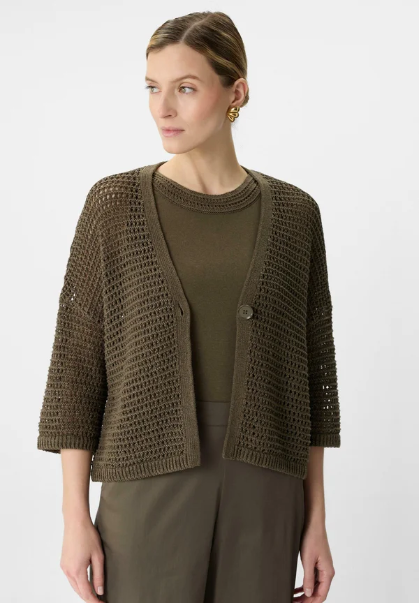 Strickjacke - braun