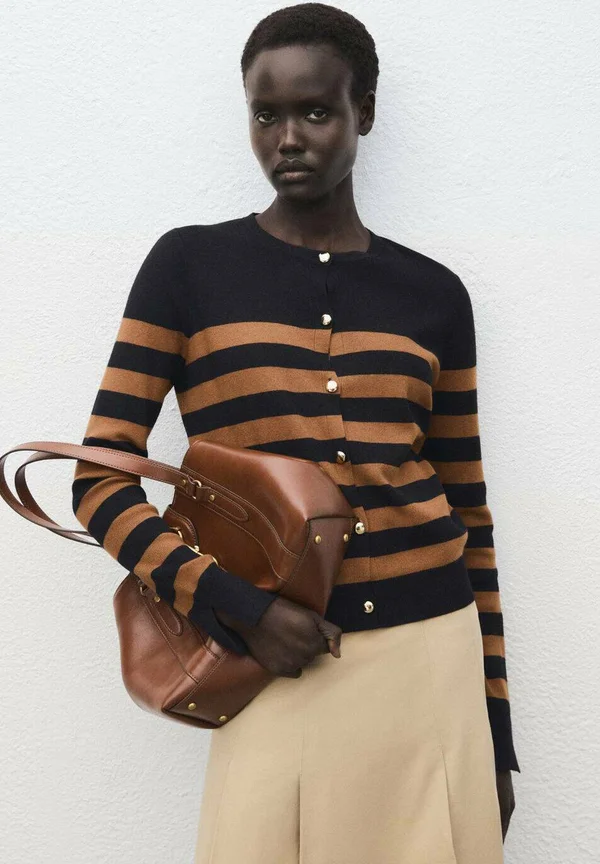 Strickjacke - brown