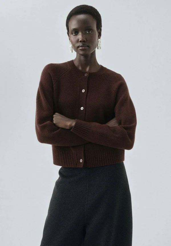 Strickjacke - brown