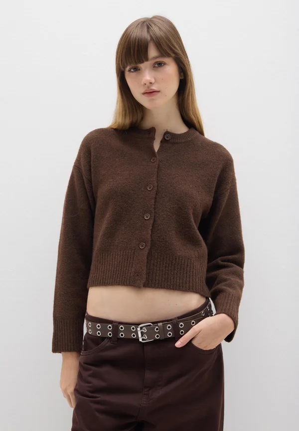 Strickjacke - brown
