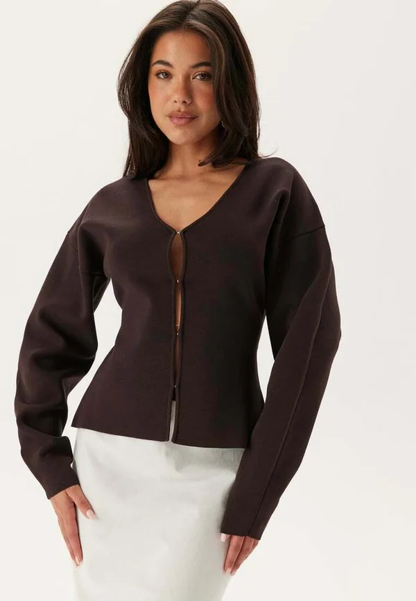 Strickjacke - brown